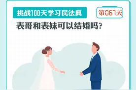 以案说法｜表哥和表妹可以结婚吗？图片