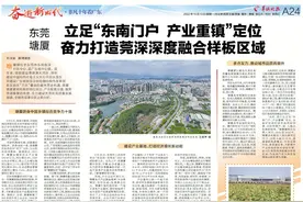 东莞塘厦：立足“东南门户 产业重镇”定位 奋力打造莞深深度融合样板区域图片