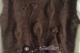 附详细过程，小香风背心马甲（有编织图解）图片