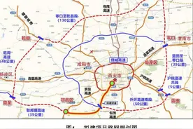 全线6处收费站10座互通立交 高新至鄠邑高速复合通道2025年建成图片