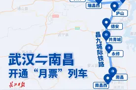“月票”列车来了！武汉到这里更方便图片