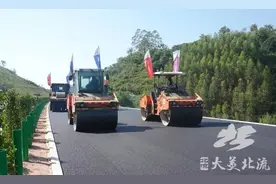 快了！开铺沥青！玉林这条新高速预计年底通车图片