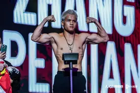 搏击选手张沛勉今晚冲击世界冠军，从务农养猪到走上争冠之路图片