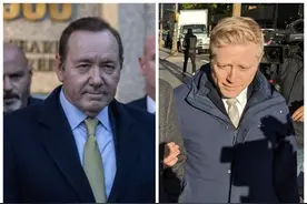 美国影星凯文·史派西被判无罪时眼中含泪，但英国还有诉讼等着他图片