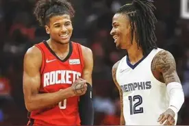 杰伦-格林：当莫兰特像那样命中跳投，我们能做的只有祈祷图片