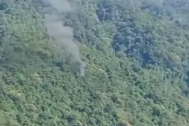 印军一直升机在中印边境附近坠毁 5人死亡图片