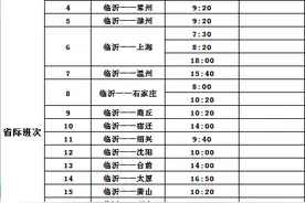 24日起，临沂汽车客运总站及各分站营业时间临时调整图片