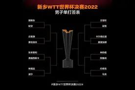 WTT世界杯决赛10月27日新乡开战 樊振东首轮轮空图片