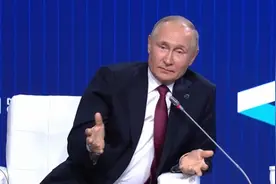 普京讲德国父子冷笑话，“制裁让他们不好过！”“可为啥冷的是我们，我们是俄罗斯人吗？”图片