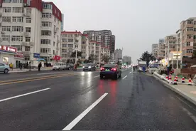 好消息！南京路拓宽改造工程提前俩月通车，南向北方向增加俩车道图片