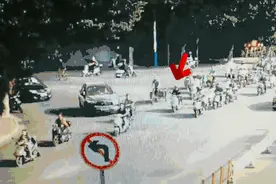 痛心！柳州5岁男孩在路口被汽车碾压！交警：爸爸负主要责任图片