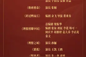 第33届电视剧“飞天奖”红毯嘉宾阵容公布，众多热播剧主创出席图片