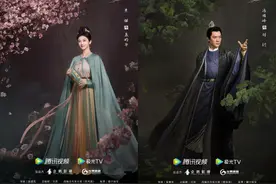 景甜、冯绍峰领衔主演网剧《灼灼风流》发布海报图片