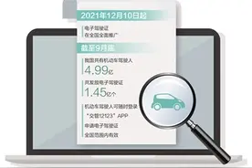 随时申领，几分钟就能生成 电子驾驶证“亮码”便利多图片