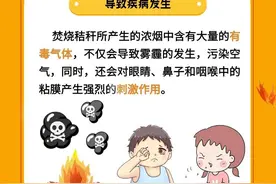 科普中国｜秸秆焚烧，这些危害你知道吗？图片