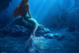 真人版《小美人鱼》曝光海报 重现动画经典场面图片