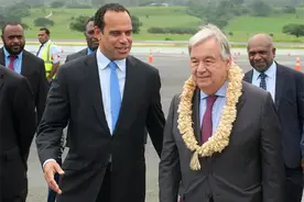 专访｜瓦努阿图前外长谈气变：“最幸福国家”的生死存亡之战图片