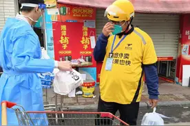 我在管控区城中村当骑手：3棒、3个电话，外卖这样送达图片