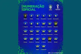 巴西队公布世界杯球衣号码 10号当然非内马尔莫属图片