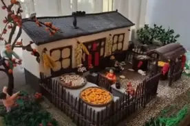 山东人用馒头“蒸”服世界，终于还是藏不住了呢图片