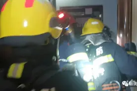 遭遇火灾大人不在家，4岁女孩上演“教科书式”自救图片