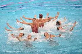 2022年全国花样游泳锦标赛开赛图片