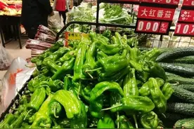 5个青椒1斤重，武汉生鲜店都在卖图片