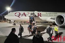 2022卡塔尔世界杯开幕在即 多哈气氛浓郁图片