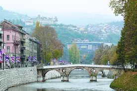 萨拉热窝重建，和平是主题图片