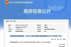 定了！给儿童买火车票将有这些变化图片