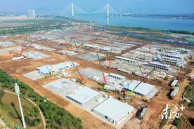 中铁六局紧急驰援广州南沙健康驿站建设图片