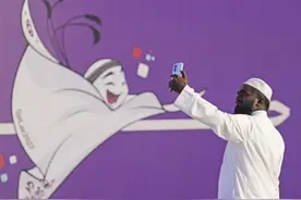 卡塔尔世界杯气氛渐浓图片