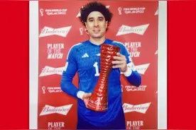 扑出莱万点球后“墨西哥吴镇宇”又火了图片