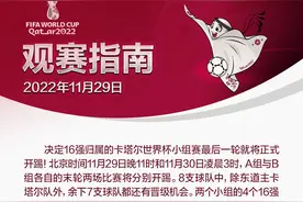 11月29日世界杯观赛指南 AB两组迎来大结局图片