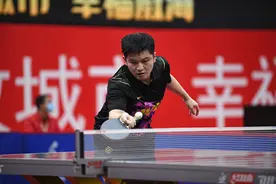 上海队不敌马龙领军的山东鲁能，6连胜后遭遇乒超联赛首败，樊振东继续神勇表现图片