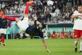 法国队3:1击败波兰队，法总统马克龙赛前准确预测比分与进球队员图片