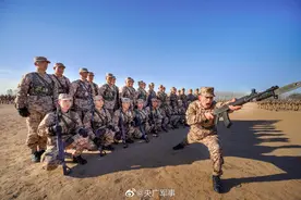 不惧严寒！武警新兵刺杀训练杀气十足图片