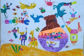 小画笔·大世界｜绘五彩斑斓的世界，画绚丽多彩的未来图片