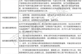 独家｜“金融16条”在深圳逐步落地 多家银行可延期还房贷至最长3年图片