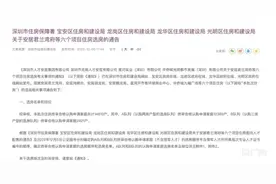 深圳首批人才配售房9日起开始选房图片