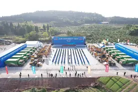 四川达州“达石快速通道”开工 建成后将惠及12个乡镇45万群众图片