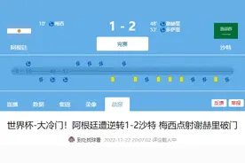 阿根廷夺冠之路：首战不敌沙特，此后连赢六场夺冠！图片