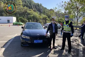 别侥幸！一男子在福建高速服务区被当场查获！图片