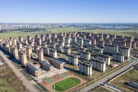 张北县空心村”治理安置区义合美新城：安居乐业“妥妥的” 搬出穷窝“天地宽”图片