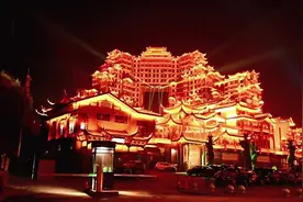 冬游武陵源丨流光溢彩不夜城！逛七十二奇楼图片