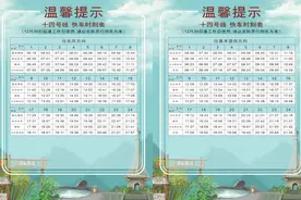 广州地铁十四号线、二十一号线快普车开行时刻今起调整图片