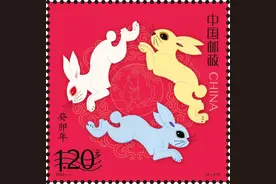 生肖邮票蓝兔子形象引争议，奇丑无比还是风格拓展？图片