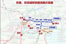 京唐铁路开通 廊坊北三县融入北京半小时轨道交通圈图片