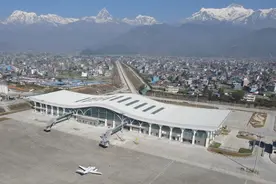 由中企承建的尼泊尔博克拉机场投入运行，尼总理：一些大项目正在中国支持下启动图片