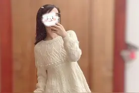 费时间费精力，但成果超好看！经典杂志款白色毛衣，附超详细教程图片